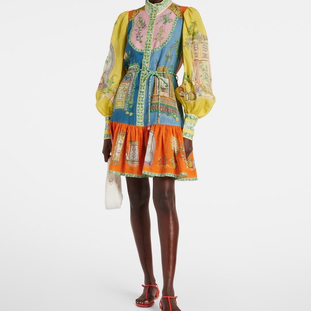 Alemais Monte Vibrant Long Sleeve Dress